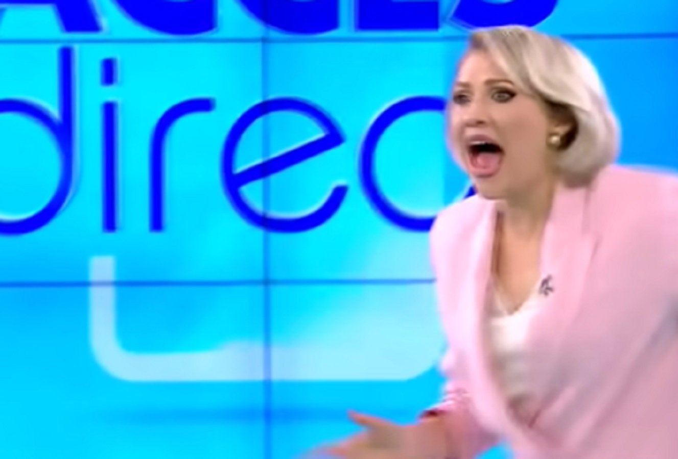 tv presenter attacked by naked woman live on air video