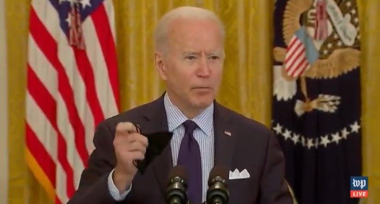 “nah,-it’s-a-joke”-–-idiot-biden-gives-nonsensical-answer-when-asked-why-he-wears-a-mask-around-vaccinated-people-(video)