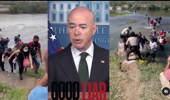 Idiot Dhs Secretary Mayorkas To Reporters “the Border Is Closed” — After Record 178 000